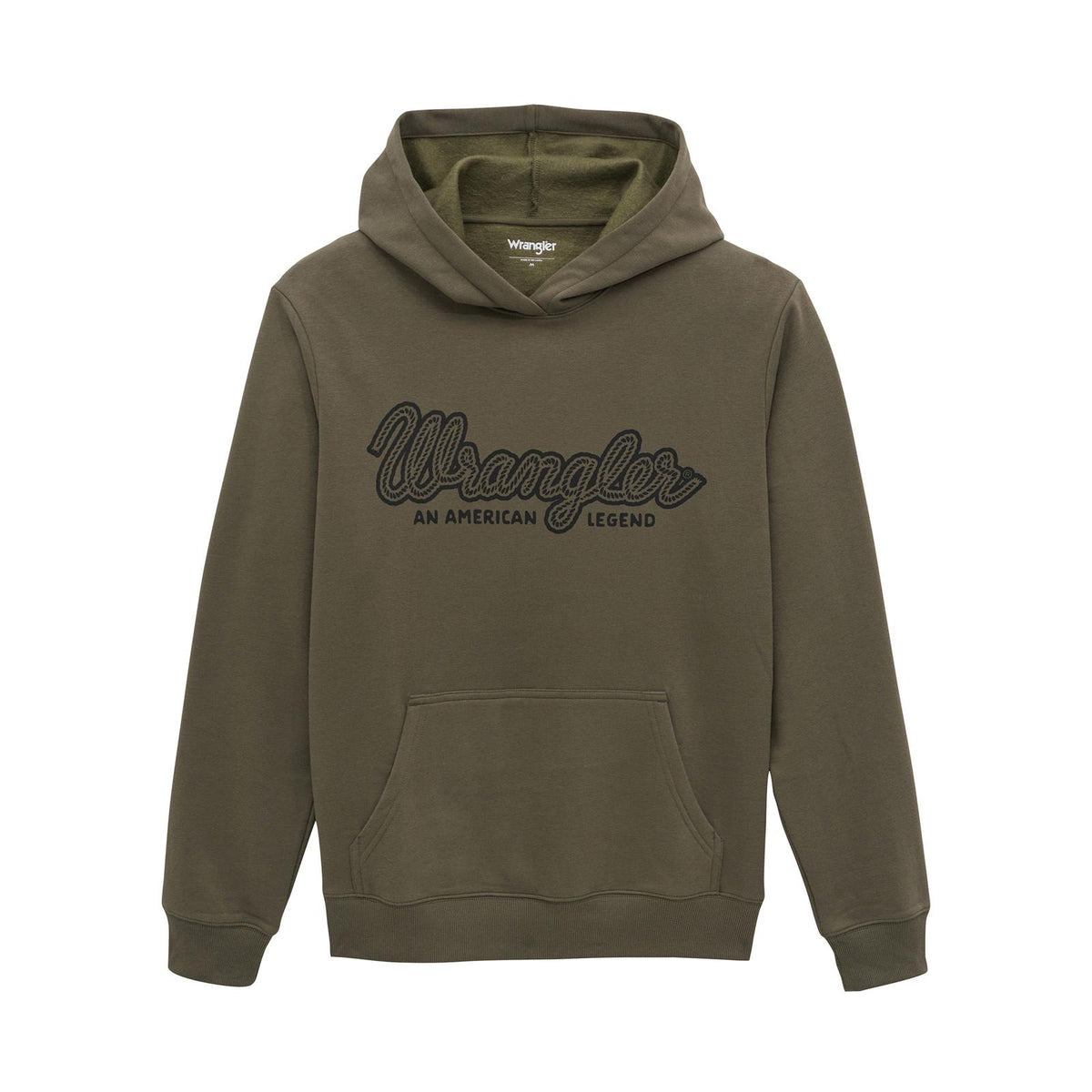 Wrangler men hoodie Dusty olive