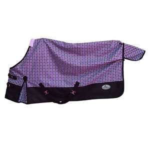 Goliath 1200D Mini Rainsheet Pink/Black Check