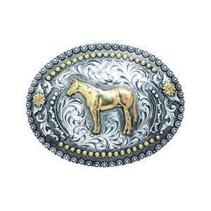 Oval Horse Standing Buckle