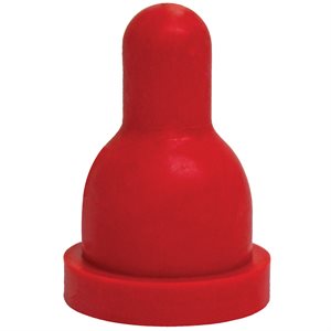 Red Rubber Lamb Nipple
