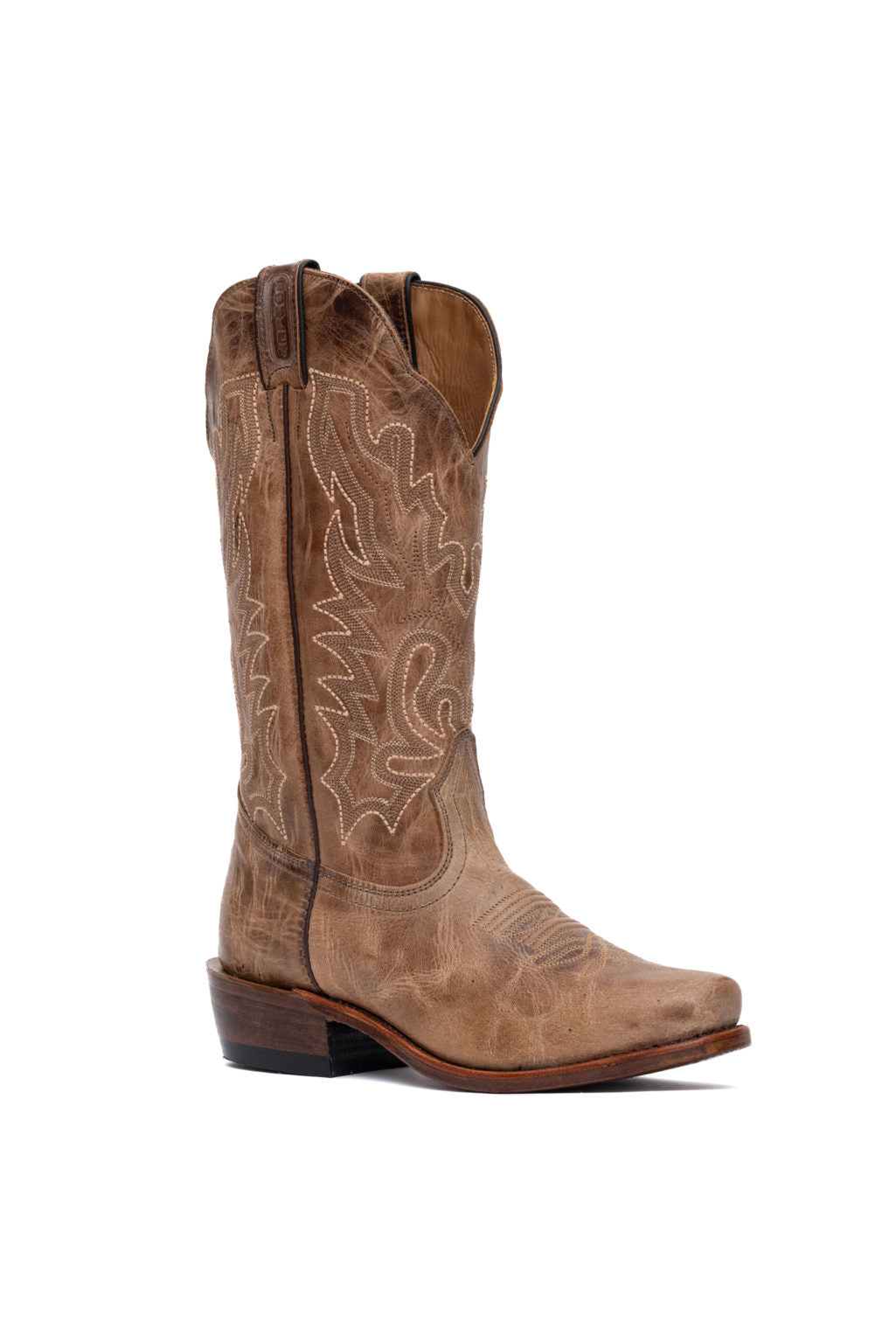 Womens brown boulet boots 10
