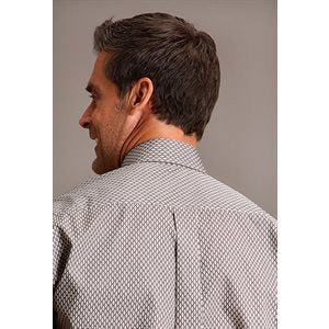 Mens L/S Diamond Geo Stetson Shirt