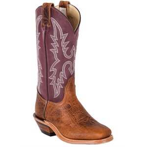 Ladies Bison/ Purple Tan Boot