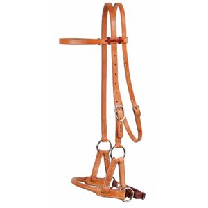 Round Leather Side Pull