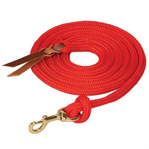 Poly Cowboy Lead With Snap 5/8 X 10