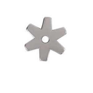 Roulette de rechange en inox 1 1/4