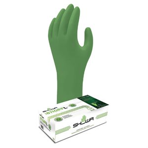 Biodegradable Nitrile Gloves green
