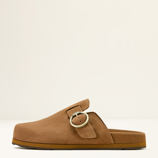 Ariat women brown mule slip on shoe