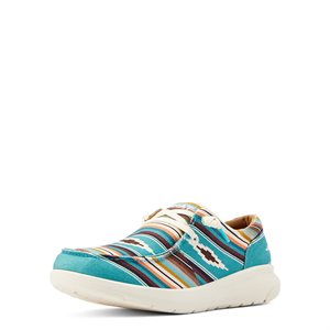 Ladies Hilo Turq Serape Ariat