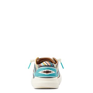 Ladies Hilo Turq Serape Ariat