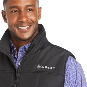 Mens Crius Black Ariat Vest