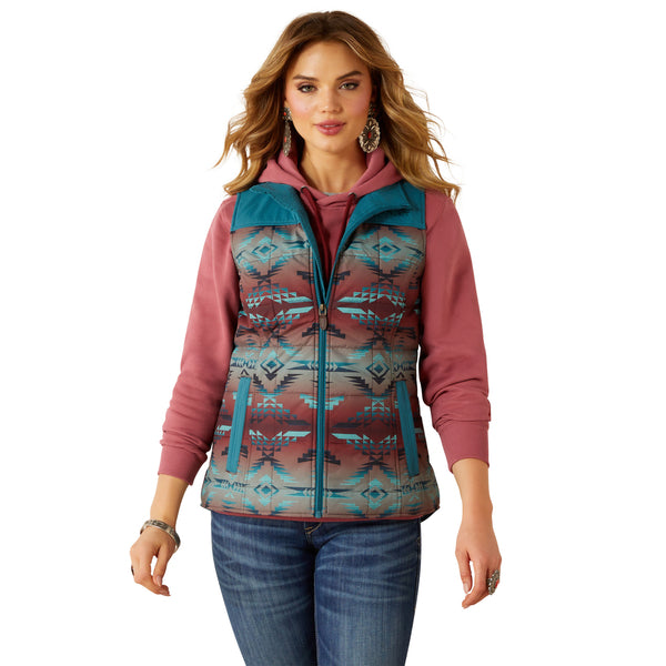 Ariat Ladies Crius Dragonfly Inez Blanket Print L