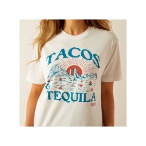 Ladies Taco & Tequilla T Shirt Vanilla Ice