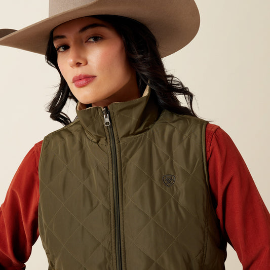 Vest Ins Fem Mirage Print Ariat L