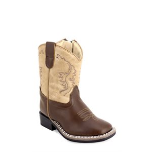 Old West Toddler Boots Marron/Beige 5