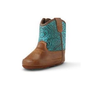 Ariat Baby Boot Turquoise Floral