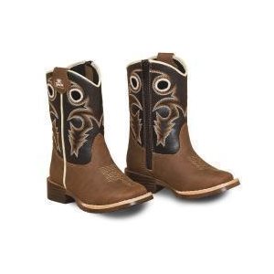 Bottes marron Trace pour enfant