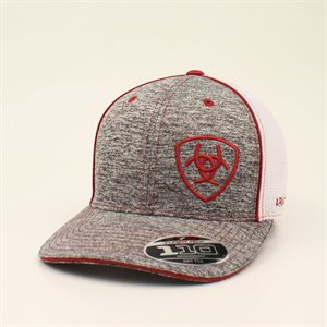 Ariat Men Cap grey/White/Red