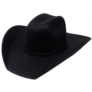 Black Felt Hat L