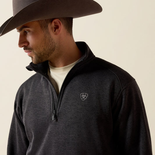 Caldwell 1/4 Zip Sweater Men navy