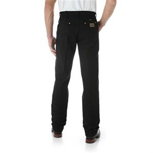 Jeans Black Wrangler Mens Original