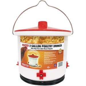 Heated Chicken Water  Bowl 2 Gal