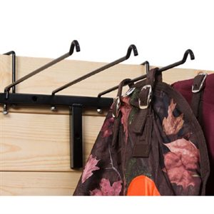 Portable Blanket Bar Black