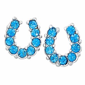 Boucle d'oreille fer à cheval Awst