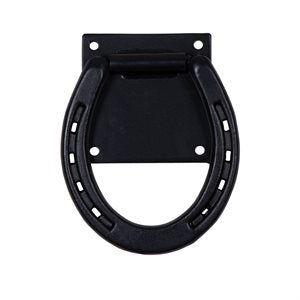 Anneaux d'attache robustes noirs
