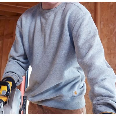 Chandail Carhartt ras du cou gris chiné