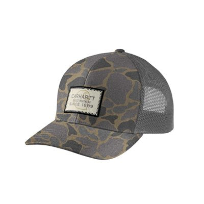Mesh Back Camo Carhartt Cap
