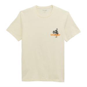 Wrangler White West T Shirt For Men