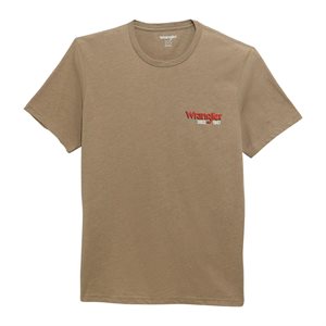 Wrangler Men Desert Taupe T Shirt