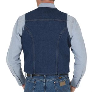 Mens Jean Wrangler Vest