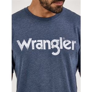 Mens Navy Wrangler T Shirt