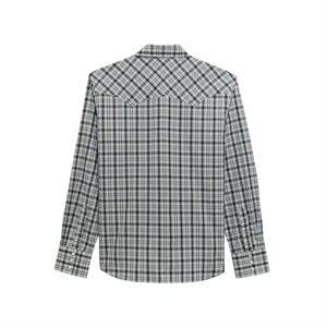 Chemise Wrangler noire à manches longues pour homme