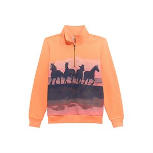 Pull à manches longues pour femmes Horse Wrangler