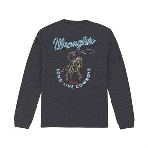Mens L/S T Shirt Rope Wrangler