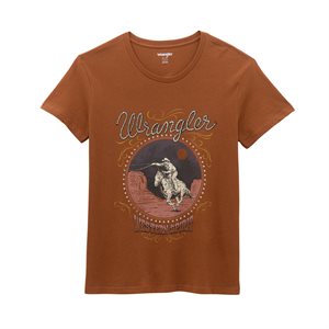 Ladies T Shirt Boyfriend Wrangler
