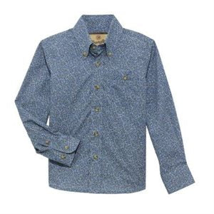 Boys Blue Wrangler Shirt