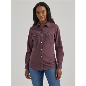 Ladies L/S Fudge Wrangler Shirt