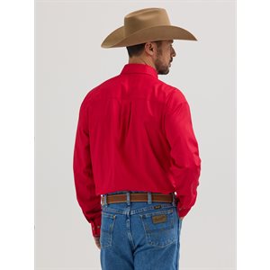 L/S Red Wrangler Shirt