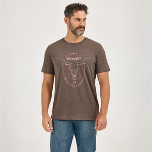 Wrangler Black T Shirt Morel Sterry For Men