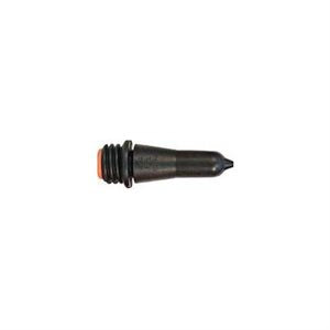 Peach Calf Teat Threaded Black