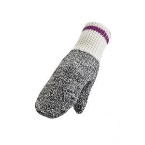 Ladies grey/Pink Mittens