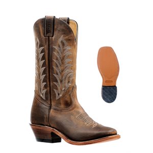 Ladies Rustic Pointed Boulet Boots