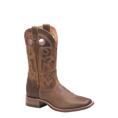Bottes Boulet carrées marron pour homme