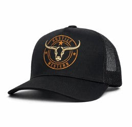 Hostile Western Cap Round Logo Black/Rust