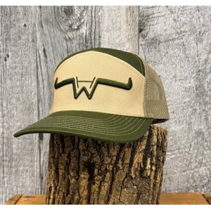 Hostile Western green/Tan Cap