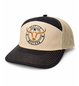 Hostile 7 pannel Black/Beige cap
